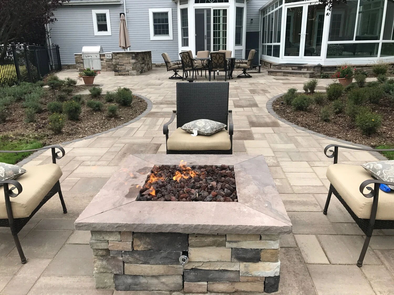 Paver patios project