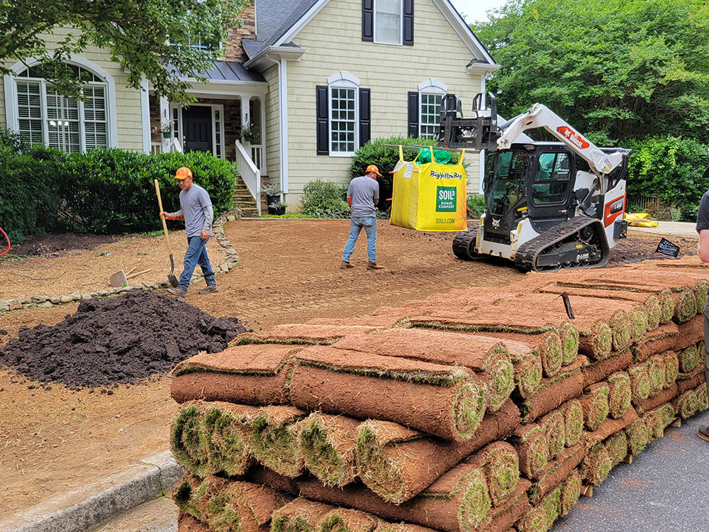 Top soil and sodding project